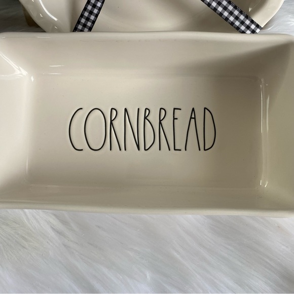 Rae Dunn CORNBREAD Loaf Pan Dish - Picture 5 of 6